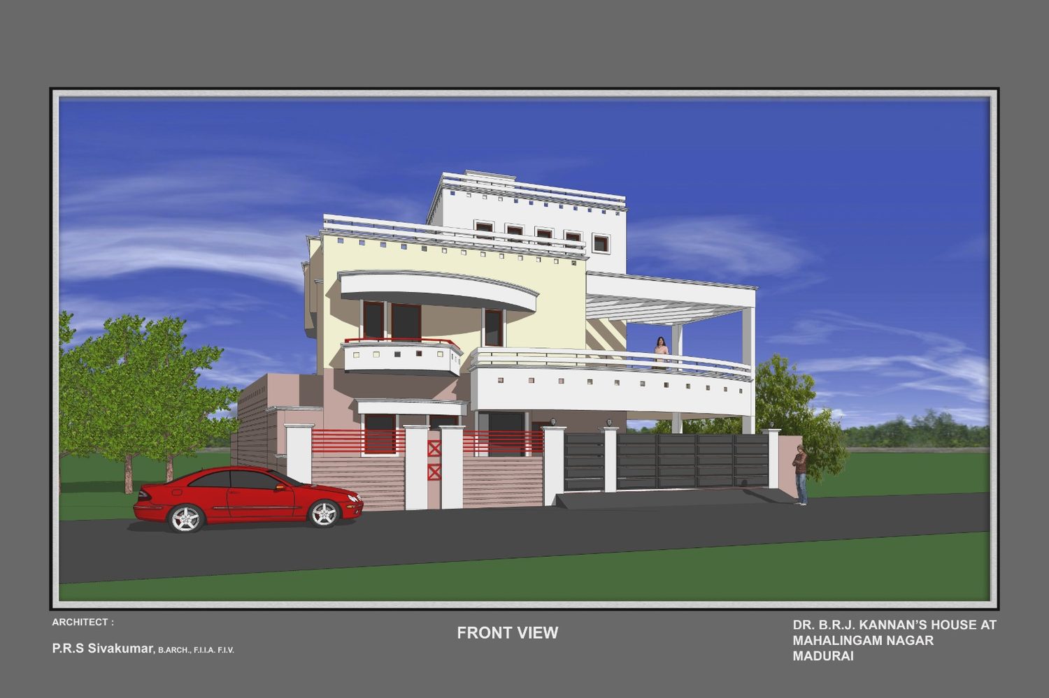 Residential Bungalow &ndash; Dr. B. R. J. Kannan, Madurai