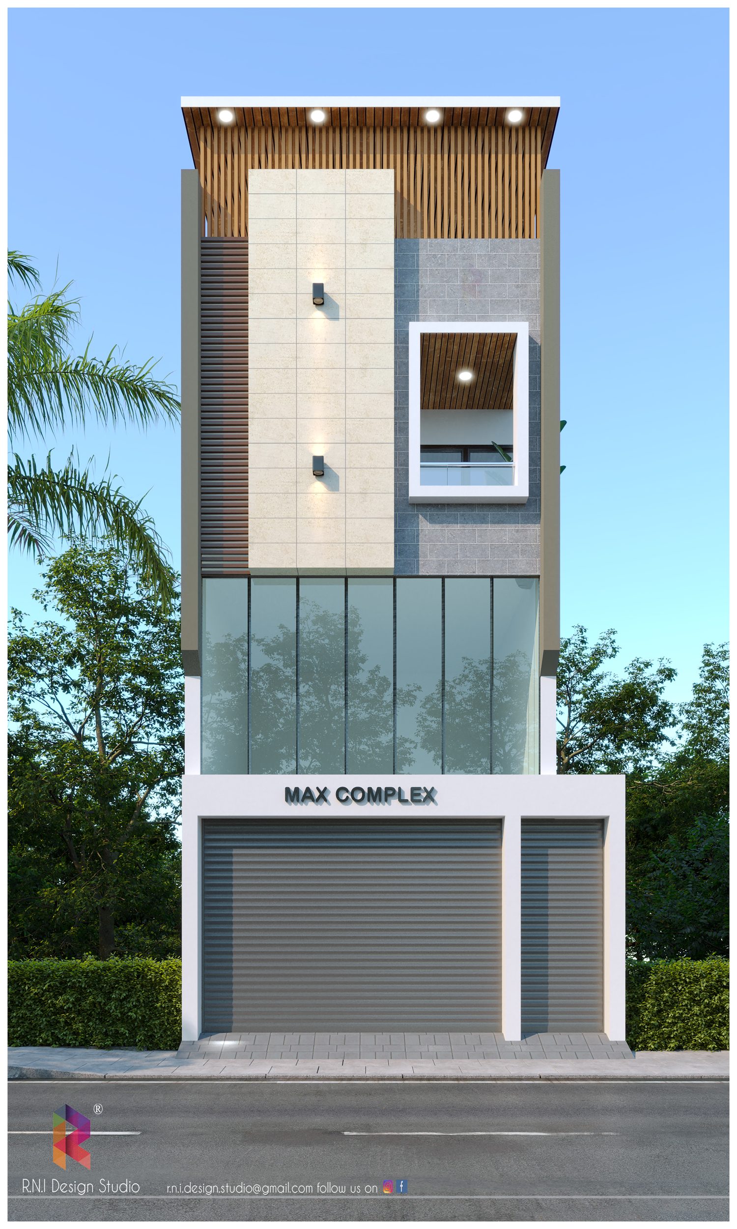 A building by MJAM Associates, Madurai